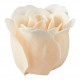Giftset 12 soap roses 6 white and 6 nude - Rose scent
