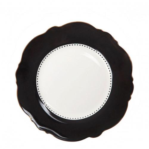 Plato de postre Madame de Récamier - Gris oscuro