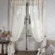Beige and ecru Boudoir sheer curtain