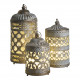 Porta-velas luminoso Jardim d'Ailleurs - Modelo grande