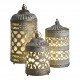 Porta-velas luminoso Jardim d'Ailleurs - Modelo grande
