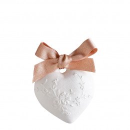 Decoração perfumada Coração bordado - Rose Élixir
