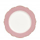 Assiette à dessert Madame de Récamier - Rose