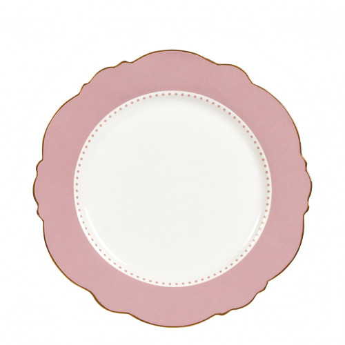 Dessert plate Madame Récamier- Pink