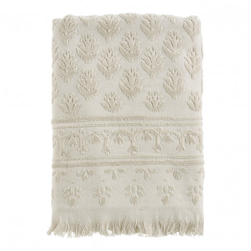 Petite Indienne Beige Bath Towel