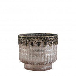 Porta-velas Jardim Exterior com pé