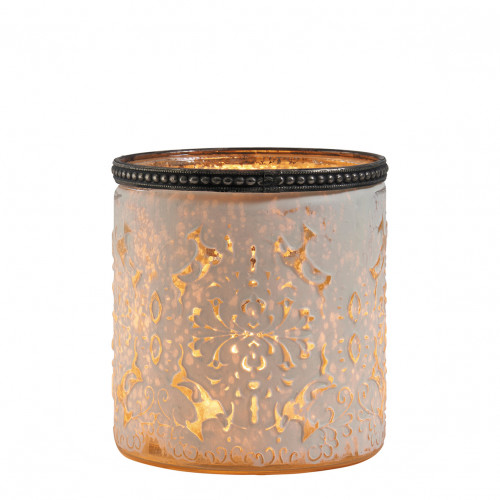 Portavelas Jarrón Arabescos