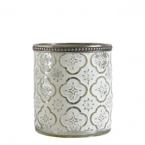 Porta-velas Vaso Flores