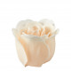Boîte Cœur de 3 roses de savon nude - Parfum Rose