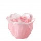 Boîte Cœur de 3 roses de savon rose - Parfum Rose