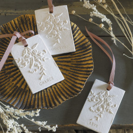 Pouch of 3 scented décos Petits Mots - Marquise