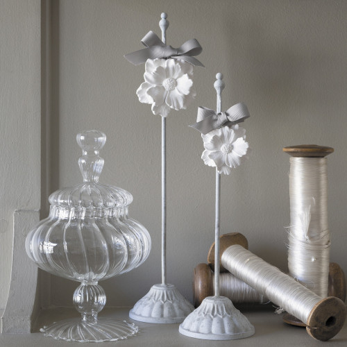 Expositor con punta para decoración perfumada gris - Modelo grande