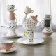 Teapot Madame de Récamier - Pink polka dot