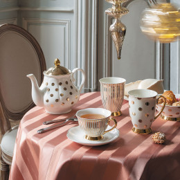 Tasse à café Madame de Récamier - Lignes dorées