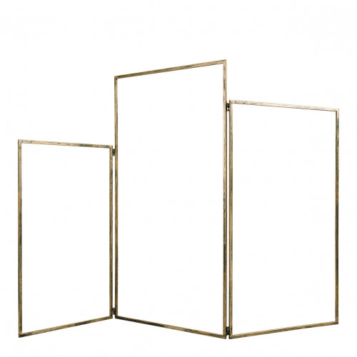Golden metal centerpiece
