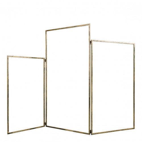 Golden metal centerpiece