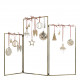 Golden metal centerpiece