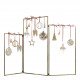 Golden metal centerpiece