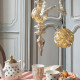 Luminous mercury-plated ball for hanging