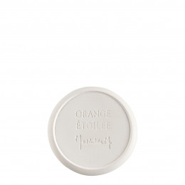 Round scented plaster tester - Orange Etoilée
