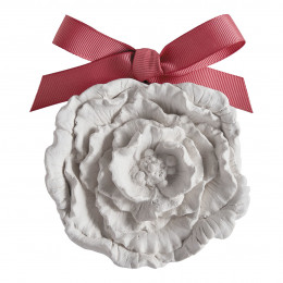Coffret de 3 fleurs en plâtre parfumé Rose Élixir