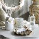Décor parfumé Plume - Grand modèle - Poudre de Riz