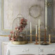 Set de 3 bougeoirs Fleurs
