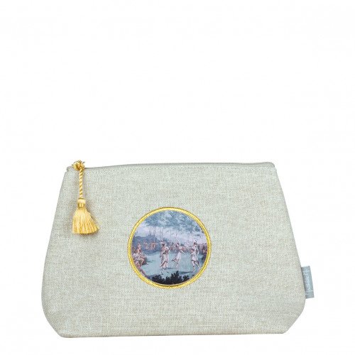 Fabric toiletry bag Medallion Marquesas Islands - Large model