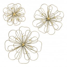 Set of 3 Pearl Flowers