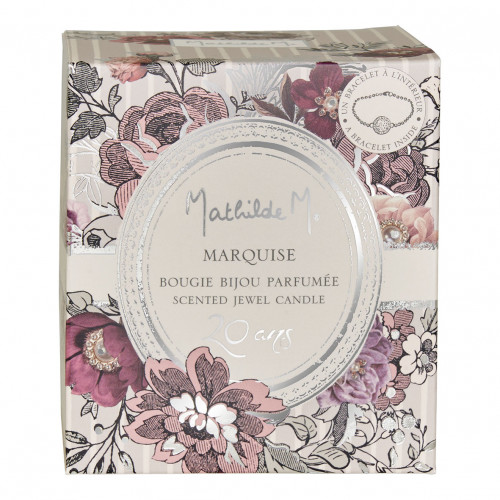 Bougie Bijou parfumée Célébrations Exquises 260 g - Marquise Bougie Bijou parfumée Célébrations Exquises 260 g - Marquise