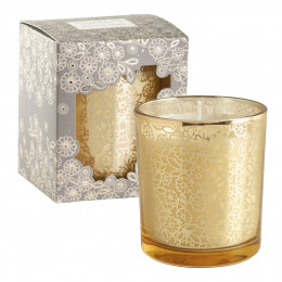 Bougie parfumée De Fleurs et d'Or 160 g - Fleur de Coton