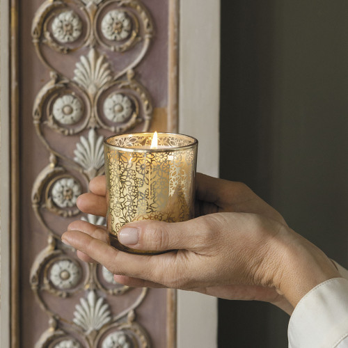 Candela profumata De Fleurs et d'Or 160 g - Fleur de Coton