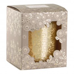 Bougie parfumée De Fleurs et d'Or 160 g - Voile de Lin