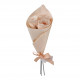 Bouquet of 3 nude soap roses - Rose Fragrance