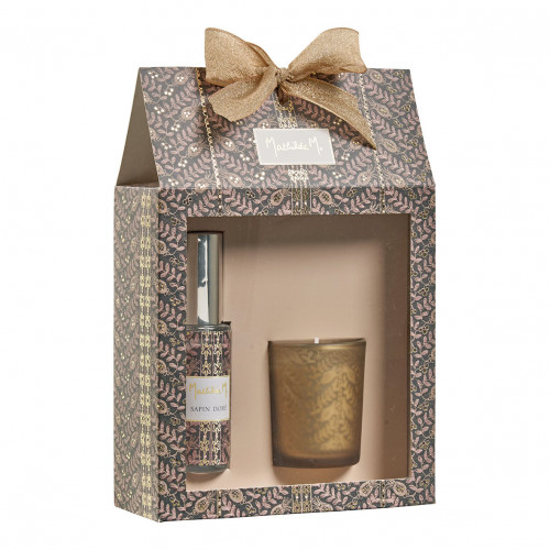 Enchanted Holidays Candle and Room Spray Set - Sapin Doré Enchanted Holidays Candle and Room Spray Set - Sapin Doré