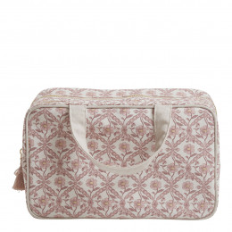 Large double vanity case Entrelacs Fleuri