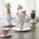 Madame de Récamier Teapot and 2 Tea Cups Set - Grey