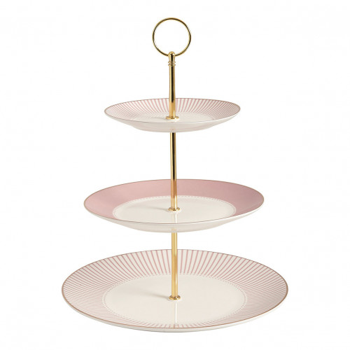 3-Tier Cake Stand Madame de Récamier - Pink