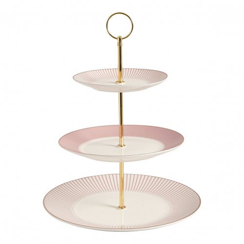 3-Tier Cake Stand Madame de Récamier - Pink