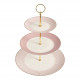 3-Tier Cake Stand Madame de Récamier - Pink