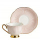 Conjunto de 4 chávenas de café Madame de Récamier - Rosa