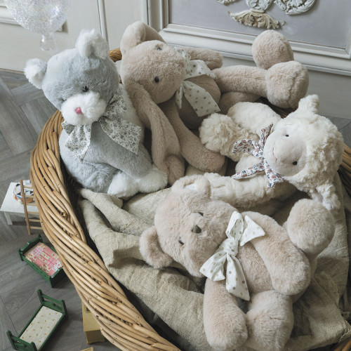 Grey Kitten Plush Toy