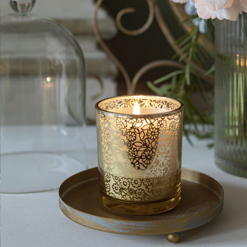 Metal base for glass cloche Metal base for glass cloche