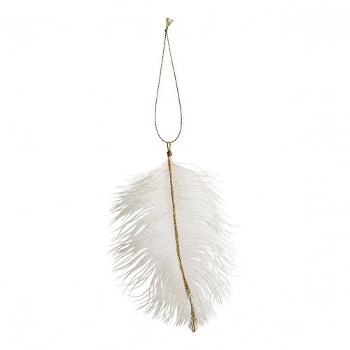 Sachet de 6 plumes décoratives à suspendre