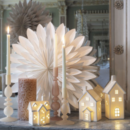 Maison décorative LED en céramique - Petit modèle