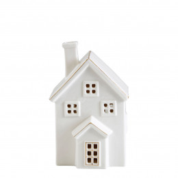Decorative LED Ceramic House - Medium Model