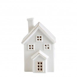 Decorative LED Ceramic House - Medium Model