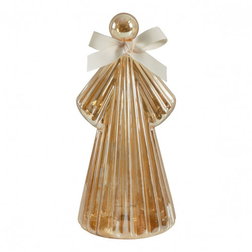 Anjo luminoso dourado - Modelo grande - H. 25 cm