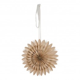 Décoration florale beige