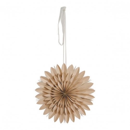 Decoração floral bege